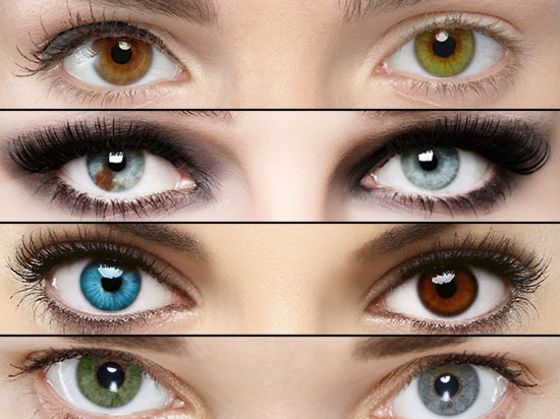 Porcentajes de color de ojos en el mundo